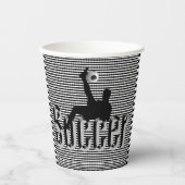 サッカーゲーム，紙カップ 紙コップ (正面)