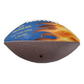 サッカーコパーソナライズされたーチギフトアイディア、サッカー アメリカンフットボール (回転270)
