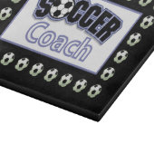 サッカーコーチありがとうボール カッティングボード (角)