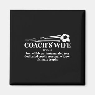 サッカーコーチの妻の定義 サッカーコーチの妻 マグネット