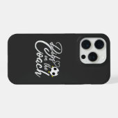 サッカーコーチの妻 ディブス・オン・ザ・コーチ iPhoneケース (裏面横)