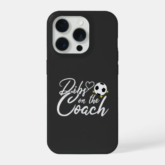 サッカーコーチの妻 ディブス・オン・ザ・コーチ iPhoneケース (裏面)