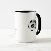 サッカーコーチの辞書の定義 マグカップ (正面右)