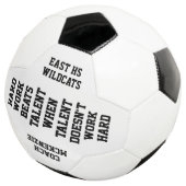 サッカーコーチギフト:名前&引用文サッカーボール サッカーボール (3/4)