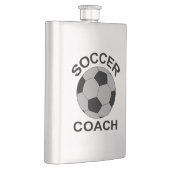 サッカーコーチグレイクラシックフラスコ フラスク (右)