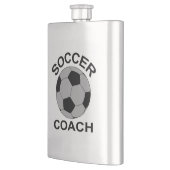 サッカーコーチグレイクラシックフラスコ フラスク (左)