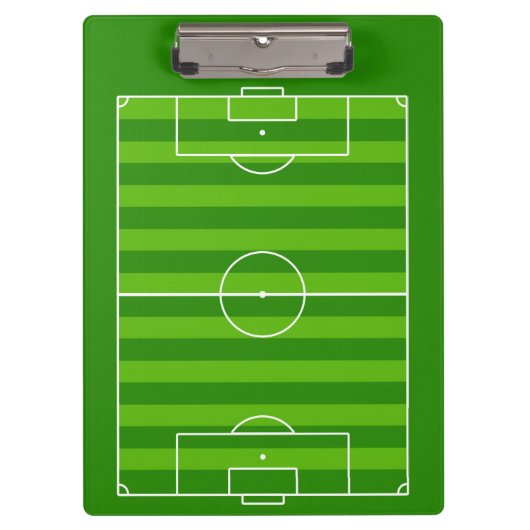 サッカーコーチサッカーカスタム場/ピッチスポーツ クリップボード (正面)