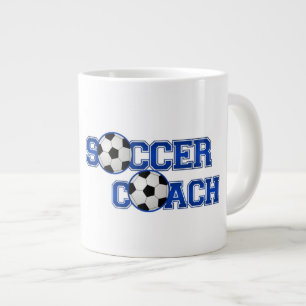 サッカーコーチジャンボマグ ジャンボコーヒーマグカップ