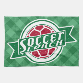 サッカーコーチティータオル キッチンタオル