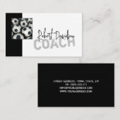 サッカーコーチトレーナースポーツゴール名刺 名刺 (正面/裏面)