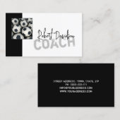 サッカーコーチトレーナースポーツゴール名刺 名刺 (正面/裏面)