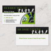 サッカーコーチトレーナー | Sports Gives 名刺 (正面/裏面)