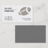 サッカーコーチビジネスカード 名刺 (正面/裏面)