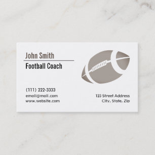 サッカーコーチビジネスカード 名刺