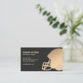 サッカーコーチビジネスカード 名刺 (スタンド正面)