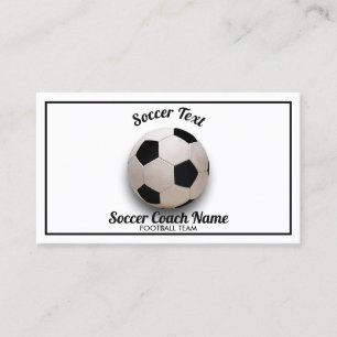 サッカーコーチマネージャー 名刺