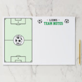 サッカーコーチングチームプランナー ペーパーパッド (インサイチュ)