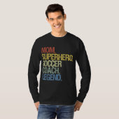 サッカーコーチ母 Tシャツ (正面フル)
