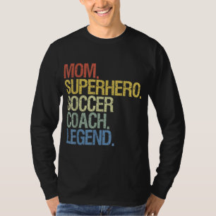 サッカーコーチ母 Tシャツ