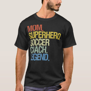 サッカーコーチ母 Tシャツ