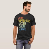 サッカーコーチ母 Tシャツ (正面フル)