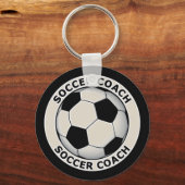 サッカーコーチ キーホルダー (正面)