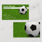 サッカーコーチ |スポーツ 名刺 (正面/裏面)