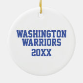 サッカーコーチ セラミックオーナメント (裏面)