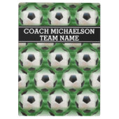 サッカーコーチ、チームまたはファン クリップボード (裏面)