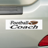 サッカーコーチ バンパーステッカー (車上)