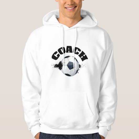 サッカーコーチ パーカ (正面)