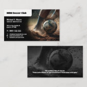 サッカーコーチ |プロフェッショナルインストラクター 名刺 (正面/裏面)