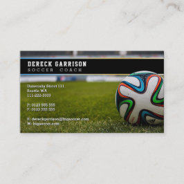 サッカーコーチ |プロフェッショナルスポーツ 名刺