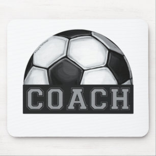 サッカーコーチ マウスパッド