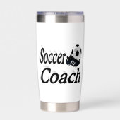 サッカーコーチ 保温保冷タンブラー (背面)