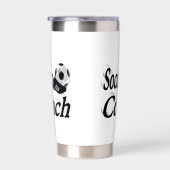 サッカーコーチ 保温保冷タンブラー (右面)