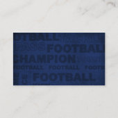 サッカーコーチ 名刺 (裏面)