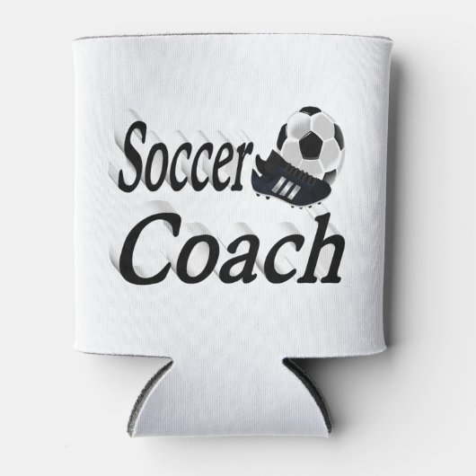 サッカーコーチ 缶クーラー (正面)