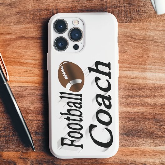 サッカーコーチ iPhoneケース