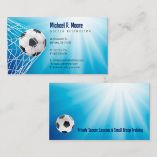 サッカーコーチ   Sports Gives 名刺