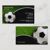 サッカーコーチ | Sports Gives 名刺 (正面/裏面)