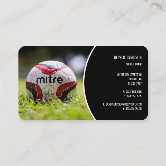 サッカーコーチ | Sports Gives 名刺 (正面)
