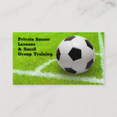 サッカーコーチ | Sports Gives Green 名刺 (裏面)