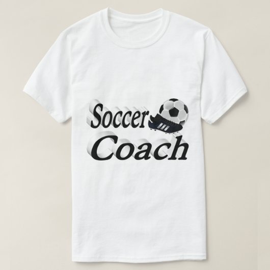 サッカーコーチ Tシャツ (デザイン正面)