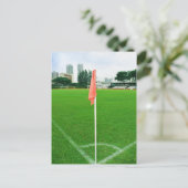 サッカーコーナーフラグ ポストカード (スタンド正面)