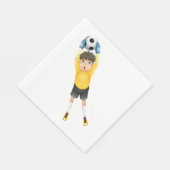 サッカーゴアリー スタンダードランチョンナプキン (角)