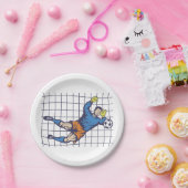 サッカーゴアリー ペーパープレート (パーティー)