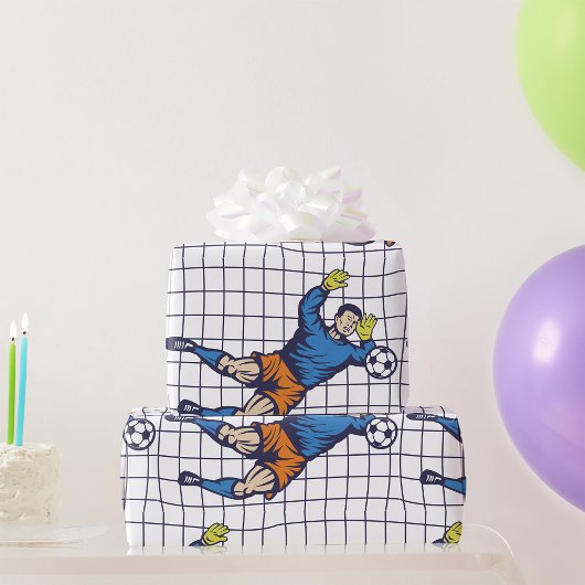 サッカーゴアリー ラッピングペーパー