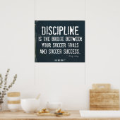 サッカーゴールのポスターRipped Denim 005 ポスター (キッチン)