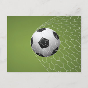 サッカーゴールはがき ポストカード